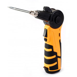 ZD-20L, Аккумуляторный паяльник 8Вт, разогрев до 450°С, подзарядка от шнура USB type C, элемент 18650