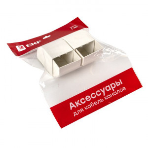 Заглушка (60х60) (4 шт) белая EKF-Plast