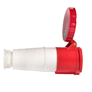 Розетка наружн. уст. 63А 380В 3P+РЕ+N IP67 (135) ps-135-63-380