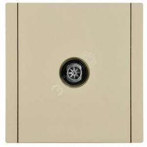 FORTE&PIANO Розетка TV оконечная FP428 ваниль IEK FP-A10-O-K10