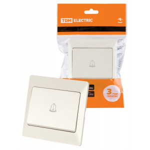 Кнопка для звонка сл. кость "Ильмень" SQ1823-0107