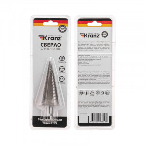 Сверло по металлу ступенчатое 4.0-32.0мм KR-12-6603