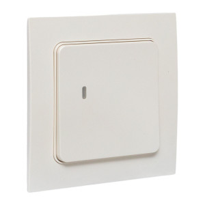Умный беспроводной выключатель Стокгольм 1-кл белый Zigbee EKF Сonnect RCV-ST1-WS-ZB