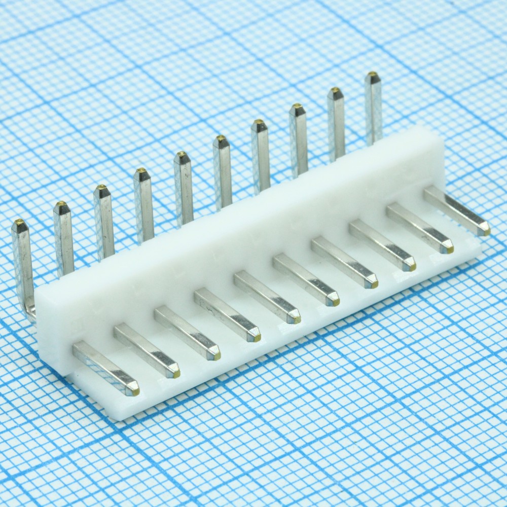 Изображение товара Штыревой разъем JST B10PS-VH(LF)(SN) для провод-платы 10 контактов 3.9 мм серия VH Изображение товара Штыревой разъем JST B10PS-VH(LF)(SN) для провод-платы 10 контактов 3.9 мм серия VH