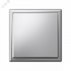 ARTGALLERY 1-клавишный выключатель кнопочный, 10А, механизм, алюминий GAL000315