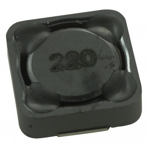 SRR1240-102K, Катушка индуктивности силовая проволочная экранированная 1мкГн ±10% 100кГц 16Q-Фактор феррит 420мА 3Ом по постоянному току лента на катушке