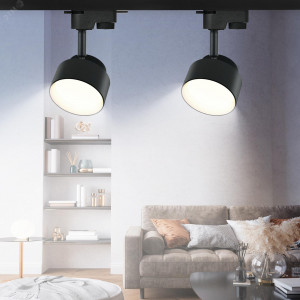 Трековый светильник однофазный TR16 GX53 BK черный Б0048548