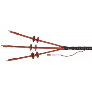 Муфта ПКНтп-10 3х300 б/н ПВХ/СПЭ изоляция UZM-XLK10-NVN3-300X