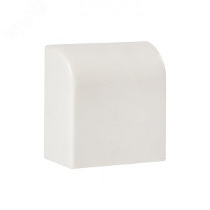 Заглушка (25х16) (4 шт) белая EKF-Plast ecw-25-16x4