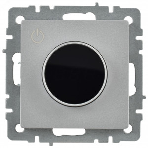 Термостат электронный с индикацией BRITE СП IP20 ТС10-1-БрА алюм. BR-RT11-K47