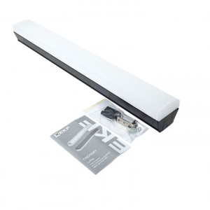 Светильник светодиодный линейный ДБО-60 черный 24Вт 6500К 590x65x70 IP20 LUMA EKF LBL-60-24-B-6500