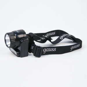 Фонарь налобный модель GFL309 6W 180lm Lead acid 800mAh LED 1/12/72 GF309