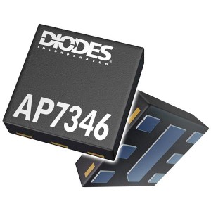 AP7346D-2825FS6-7, LDO регуляторы напряжения Dual High Acc LDO 157mA 2.8 to 2.5V