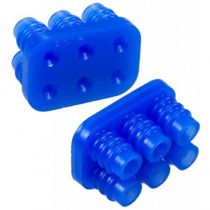 794276-1, Аксессуар разъема защитное уплотнение силикон синий автомобильного применения пакет/коробка