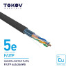 Изображение товара Кабель витая пара F/UTP 4х2х24AWG кат.5E наружный 500м TOKOV ELECTRIC TKE-C05-F/UTP-42-5E-500-OD