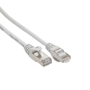 Патч-корд TERACOM PRO Cat.5E экранированный FTP оболочка LSZH серый (3,0м) TRP-5EFTP-LSH-3M-GY