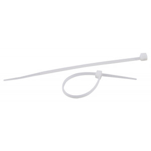 Аксессуары для клемм NO-KS0-49 Кабельная стяжка морозостойкая 5x300 БЕЛЫЙ Б0043918