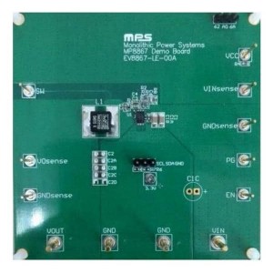 EVKT-8867, Средства разработки интегральных схем (ИС) управления питанием This kit includes EV8867-LE-00A Evaluation Board, one EVKT-USBI2C-02-BAG, and Online resources