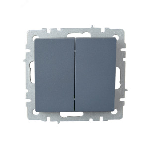 BRITE Выключ. 2-кл. прох. 10А ВС10-2-6-БрМ мар. BR-V22-0-10-K35