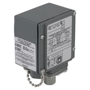 9012GAW6, Промышленные датчики давления PRESSURE SWITCH 480VAC 10AMP G +OPTIONS