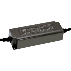 NPF-40-30, Источник электропитания светодиодов класс IP67 40Вт 30В/1,34A стабилизация тока и напряжения