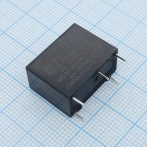 HF33F/005-ZS3, Сверхминиатюрное силовое реле 5А SPDT (одна контактная группа-два направления) катушка 5В