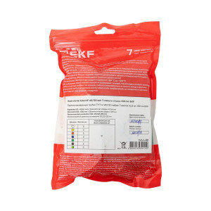 Набор трубок термоусадочных ТУТ нг тонкостен. 40/20 (7 цветов по 3шт 100мм) tut-n-40