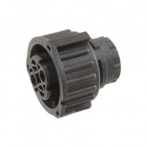 1-967325-3, Корпус круглого разъема 4 позиции монтаж на кабель 4 терминала 1 порт коробка