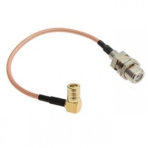 SMB-JW-1.5-316-15CM-F-KY-1.5, Разъем высокочастотный SMB-JW-1.5-316-15CM-F-KY-1.5, длина 15 см