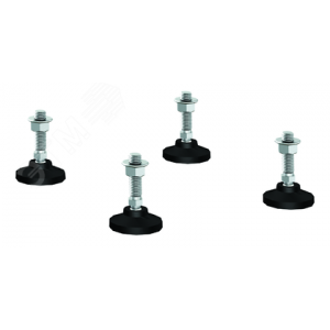 Ножки регулируемые для напольных 19" IT-корпусов ДКС серии CQE, М12 x 50мм, 4шт R5A45