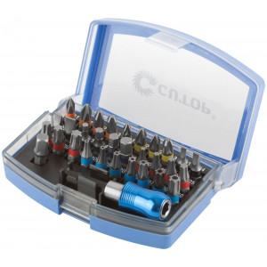 Набор бит в пластиковом боксе Profi (32 предмета) 83-665