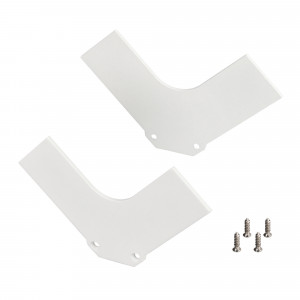 Заглушка ARH-V-DUAL-HID WHITE глухая 035647, Пара заглушек для профиля ARH-CEIL REFLECT. В комплекте 2 заглушки без отверстия.