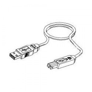 88732-9020, Кабели USB / Кабели IEEE 1394 USB A-B #28/24 820m m 2.0V (Frost White)