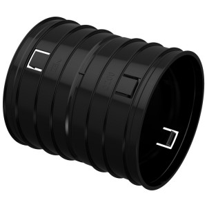 ELASTA Муфта соединительная для двустенной трубы d=200мм CTA12D-M200-K02-R