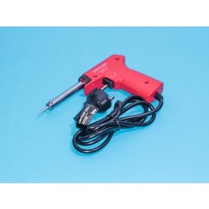 SV-55307-70, Паяльник СВЕТОЗАР, пистолетная пластмассовая рукоятка, жало 'Long life', форма конус, 70