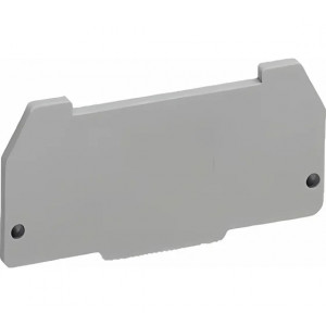 Боковая крышка UKJ-4/2-2G, Крышка боковая, для клемм UKJ-4/2-2, цвет: серый