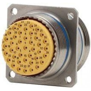 983-0S14-07PN-L, Круговой мил / технические характеристики соединителя 7P SZ 14 RECPT FLANGE MOUNT PIN