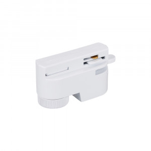 Адаптер LGD-2TR-ADAPTER-1-WH (C) 022782, Адаптер для трековых светильников. Позволяет установить светильник на однофазный трек. Цвет белый. Выдерживает максимальный вес светильника 1,5 кг. 60х40х25 мм. При использовании с треками и аксессуарами другой серии возможно отличие по цвету.