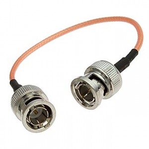 BNC-J-1.5-RG179-15CM-BNC-J-1.5, Разъем высокочастотный, кабельная сборка BNC штекер - BNC штекер, длина 15 см