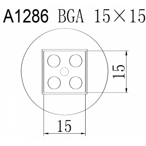 QUICK A1286, Насадка для термофена в паяльных станциях серий Quick 850, Quick 855, Quick 857, Quick 861, Quick 990
