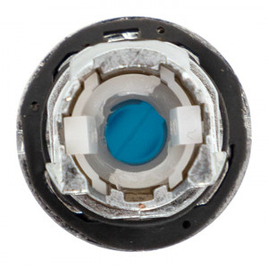 Исполнительный механизм переключателя ХB4 синий на 2 положения с фиксацией, с подсветкой с короткой ручкой IP65 EKF XB4BD2FL-B-65