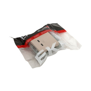 Механизм розетки USB-C - 2шт, кремовый Эпика EKF UP1-SOI-2USBC