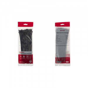 Хомут кабельный 3.6х250 нейл. черн. (уп.100шт) 07-0251