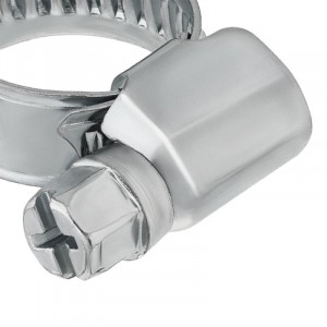 Хомут стальной червячный 10-16 (Россия) 07-0610