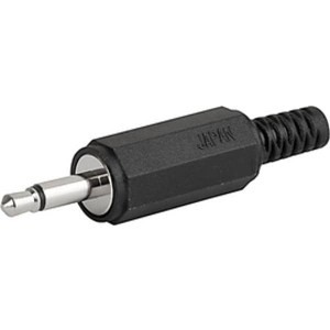 4832.1211, Телефонные разъемы AUDIO PLUG 3.5mm 2P INSULATED