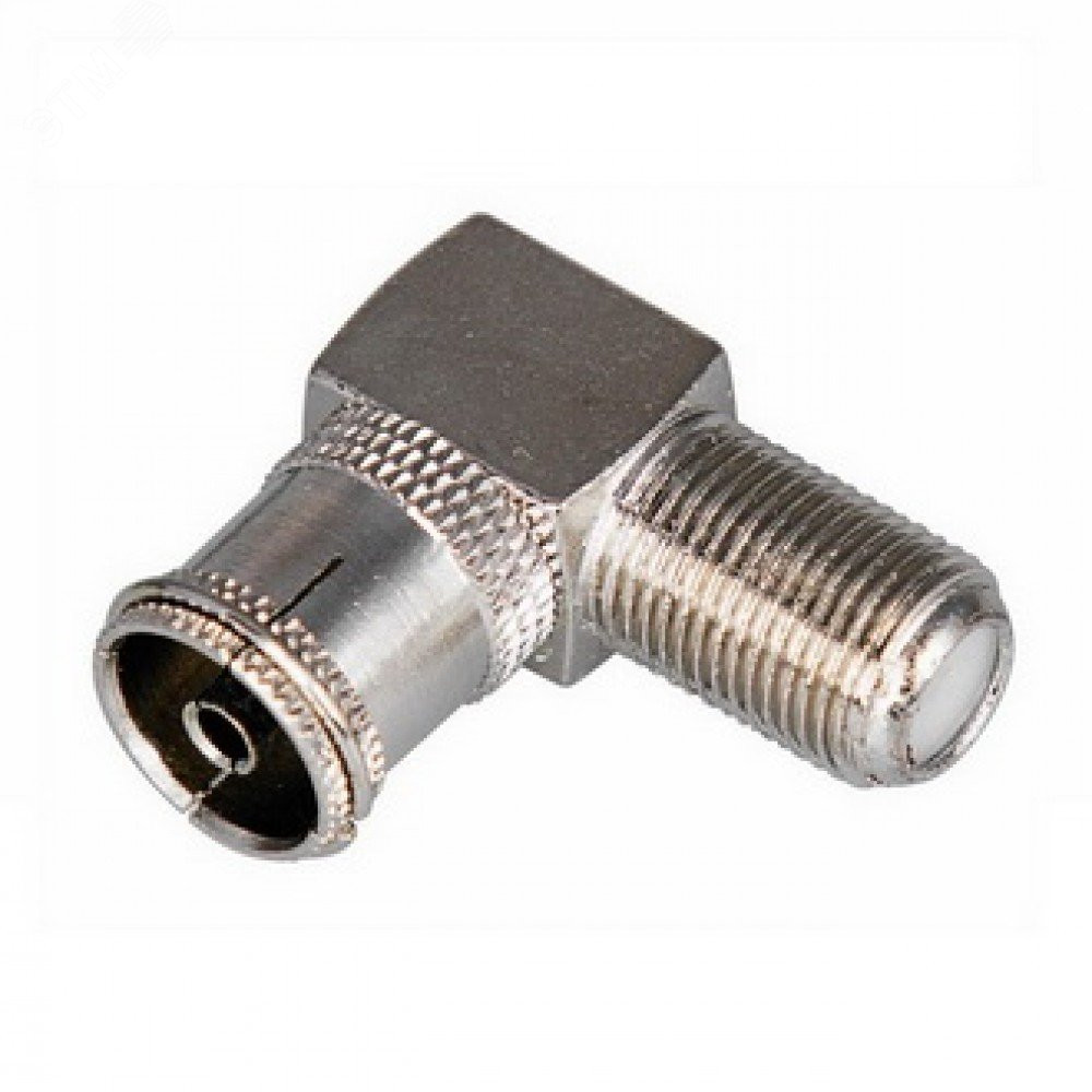 Изображение товара Переходник гнездо F-гнездо TV угловой 05-4312