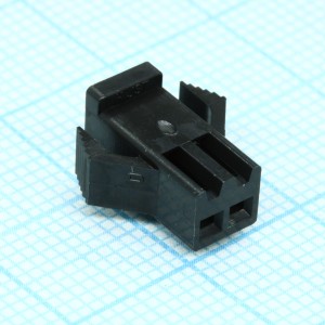 SMP-02V-BC, Корпус разъема розетка на кабель 2 места 2.5мм