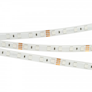 Лента герметичная RTW-SE-B60-10mm 24V RGB (14.4 W/m, IP65, 5060, 5m) 014794(2), Светодиодная лента RTW-SE-B60, герметичная IP65 (SE-силиконовый верхний слой). Светодиоды 5060, 60 шт/м (300 шт на 5 м), белая плата, ширина 10 мм, скотч 3M. Цвет RGB, угол 120°. Питание 24V, мощность 14.4 Вт/м (72 Вт на 5 м). Размеры 5000x10x2.7 мм
