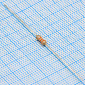 CF2533KJTB050, Резистор углеродистый 0.25Вт 33кОм ±5% ТКС -350ppm/°C....500ppm/°C