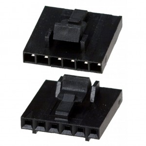 104257-5, Разъем типа провод-плата, 2.54 мм, 6 контакт(-ов), Гнездо, Серия AMPMODU MTE, Обжим, 1 ряд(-ов)